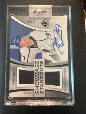 2019-20 SPGU - Connor Mcdavid - Showcase Standouts Auto /25 front